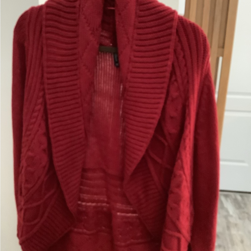 CLEARANCE Cozy Red Women's Sweater